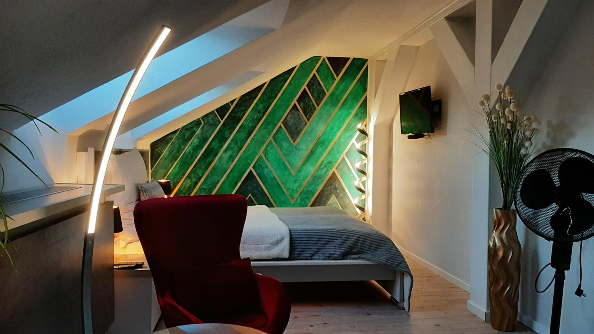 Deluxe Doppelzimmer นอร์ดเฮาเซิน ภายนอก รูปภาพ